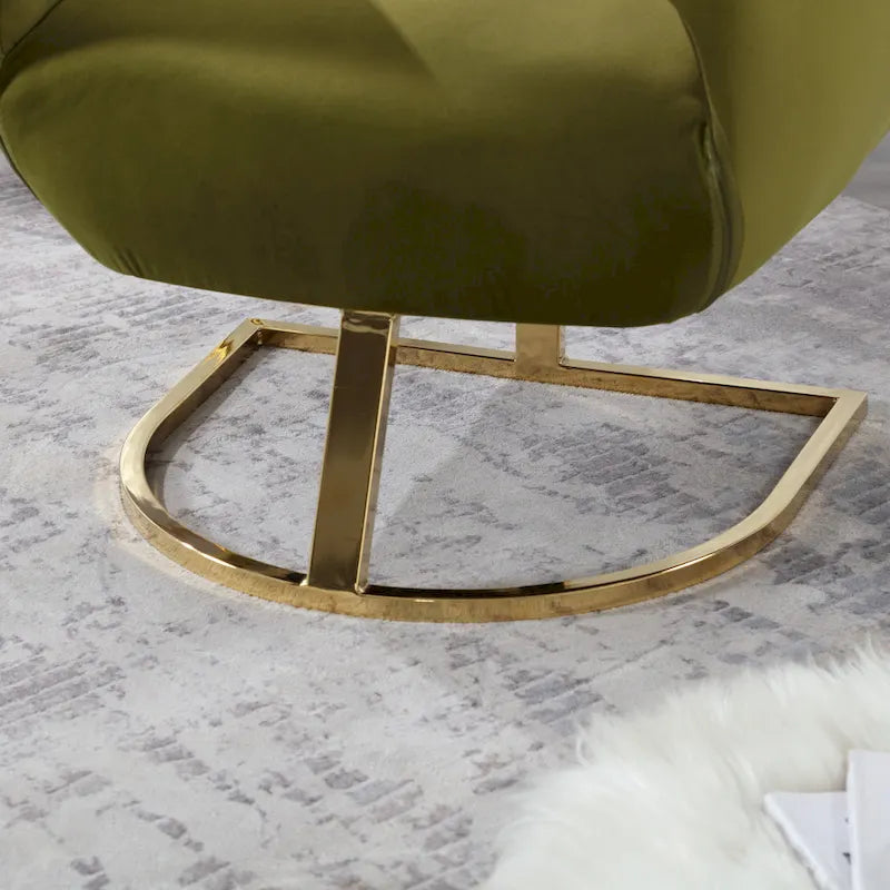 Upholstered Tufted Living Room Chair