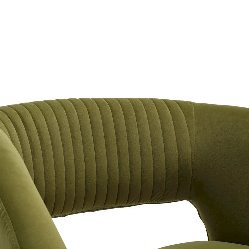 Upholstered Tufted Living Room Chair