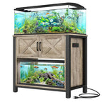 Mobiletto di supporto per acquario da 150-190 litri con prese elettriche