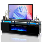 Mobile TV con caminetto da 70" con caminetto elettrico da 36"