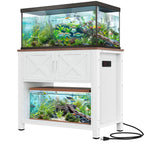 Mobiletto di supporto per acquario da 150-190 litri con prese elettriche