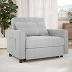 Divano letto trasformabile 3-in-1, Poltrona letto estraibile, Letto pieghevole convertibile per soggiorno