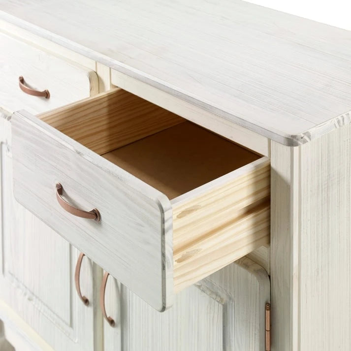 Wood Buffet Sideboard Green
