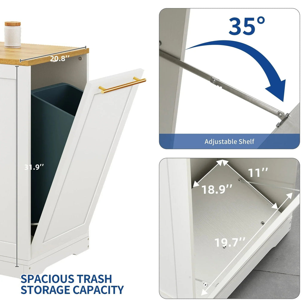 Moasis 53 pouces, îlot de cuisine roulant, armoire de rangement, chariot de cuisine mobile portable